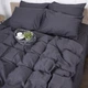 Комплект постельного белья MirSon Satin Premium 0240 Iron grey 2 x 160 x 220 см (2200001717909) - изображение 1