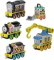 Игровой набор машинок паровозики Thomas Friends Diecast Vehicle Set Construction - изображение 1