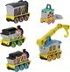 Игровой набор машинок паровозики Thomas Friends Diecast Vehicle Set Construction - изображение 2