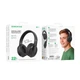 Бездротові Bluetooth навушники Borofone BO29 Fascinador BT headphones |портативна стерео гарнітура, Bluetooth 5.4, AUX, Type-C, до 22 годин відтворення, 200 мАг, вбудований мікрофон| Чорний - зображення 5