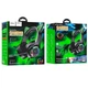Ігрові дротові навушники HOCO W107 Cute Luminous Cat Ear Gaming Headphones |геймерська гарнітура, провідні, 40-мм динаміки, USB + AUX 3.5 мм, гнучкий мікрофон, кабель 2 м, підсвічування, котячі вушка| Чорно-зелений - зображення 7