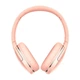 Бездротові Bluetooth навушники Baseus D02 Pro Encok Wireless headphone |портативна стерео гарнітура, Bluetooth 5.3, AUX, Type-C, до 40 годин відтворення, 450 мАг, вбудований мікрофон, швидке заряджання| Рожевий - зображення 2