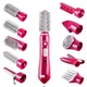 Фен щетка 10 в 1 Fullcome Hair Styler ST300 многофункциональный стайлер с керамическим покрытием и 10 насадками - изображение 3