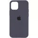 Чохол Silicone Premium case з захистом камери для iPhone 13 mini Full Camera Protective dark grey 2584 - изображение 1