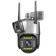 IP камера видеонаблюдения V380 V10 Wi-Fi 2 объектива 4MP ночное видение - изображение 1