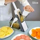 Универсальный слайсер для овощей и фруктов Brava Spring Multislicer 24 насадки контейнер в комплекте - изображение 3