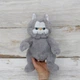 Мягкая игрушка Кот сидячий 26 см Серый Копиця - изображение 2
