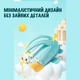 Рюкзак дитячий яскравий, на застібці зі зручними ремінцями. Сова. - зображення 4