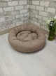 Лежак для тварин кішок та собак Animals_joy Бублик S 50 см(051) - изображение 3