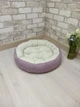 Лежак для тварин кішок та собак Animals_joy Бублик S 50 см(052) - изображение 6