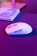Беспроводная игровая компьютерная мышь Proove Gaming Rate Special Edition 2.4G + 5.2 BT + USB, 6 кнопок, 12000DPI, 650 мАч white - изображение 2