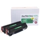 Картридж patron hp lj ce285a/canon 725 green label (dual pack) (pn-85a/725dgl) - зображення 2