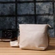 Повседневная плечевая сумка из натуральной кожи VINTAGE Bag 22915 Белый - изображение 9