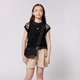 Шорты DKNY, арт. 62268, бело-бежевый, 6 лет, 112 см - изображение 2