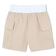 Шорты DKNY, арт. 62268, бело-бежевый, 6 лет, 112 см - изображение 4