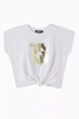 Футболка DKNY, арт. 62309, білий, 13-14 років, 160 см - зображення 4