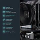 Ігровий комп'ютер ASGARD Forge PBM (A87F.32.S10.56T.16.6112) / AMD Ryzen 7 8700F (4.1–5.0 ГГц) / RAM 32 ГБ / SSD 1 ТБ / NVIDIA GeForce RTX 5060 Ti 16 ГБ - зображення 3