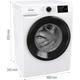 Стиральная машина Gorenje WPNEI84A1SWIFI - изображение 10