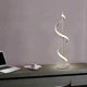 LED-лампа настільна 12W Valeso TD2014 спіральний акриловий розсіювач 3000/4000/6500K білого кольору - зображення 2