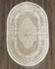 Килим PERI 5725b WHITE OVAL RubinCarpet 0.6 * 1.1 м кремовий - зображення 2