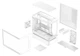 Комп'ютерний корпус без блоку живлення ASUS Prime AP202 ARGB Tempered Glass White (90DC00P3-B19000) - зображення 8