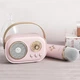 Микрофон караоке детский C-20 беспроводной Bluetooth встроенная колонка эффекты голоса - изображение 3