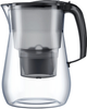 Фільтр-глечик Aquaphor Onyx Чорний + 3 картриджа Mg B25 - зображення 1
