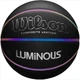 Баскетбольный мяч Wilson Luminous Basketball Iridescent Black, черный, размер 7, полиуретан, для зала и улицы(OB_53376901F0DD) - изображение 1