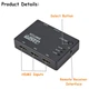 HDMI разветвитель свитч Stone 1x3 HDMI 1080P (ST-SH004) - изображение 4