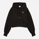 Bluza damska z kapturem Puma Wardrobe Ess Relaxed Cropped Hoodie Tr 62974601 S Czarna (4067983650802) - obraz 5