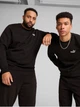 Свитшот на флисе мужской Puma Ess Small No. 1 Logo Crew Fl 68256201 4XL Черный (4067983641749) - изображение 1