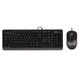 Комплект A4Tech F1010 Grey (4711421943239) - изображение 1
