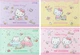 Набор альбомов для рисования Kite Hello Kitty 12 листов A4 на скобе 4 шт (HK25-241-1/4) - изображение 1