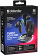 Навушники Defender (63285) CyberDots 285 ігрові TWS, Bluetooth, black Bluetooth 5.4 ANC Чорний - зображення 4