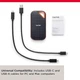 Портативный SSD диск накопитель SanDisk Extreme PRO V2 2 TB (SDSSDE81-2T00-G25) - изображение 5