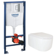 Комплект Grohe Set Унітаз TOPPER-0302-T3 + Інсталяція Grohe Rapid SL 38772001 (38772001TOPPER0302T3) - зображення 1