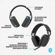 Наушники Logitech Zone Vibe 100 Wireless Graphite (981-001213) - изображение 8