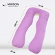Подушка для беременных и отдыха MirSon Naturale Line №8003 U-образная Batista (2200006178163) - изображение 3