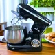 Тестомесильная машина Crownberg CB-3407 2600Вт Кухонный комбайн 5 л Планетарный тестомес-миксер Кухонный тестомес с чашей из нержавеющей стали - изображение 8