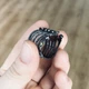 Серебряный перстень "Глаза тени" с сапфирами р.16,5 (МЮВМПР-15) - изображение 7