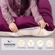 Подушка для беременных и отдыха MirSon Velvet Line №8024 U-образная Adenium (2200006178569) - изображение 4