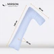 Подушка для беременных и отдыха MirSon №8417 Ranforce Elite 12-4608 Lucretia Г-образная (2200006274353) - изображение 3