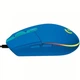 Бездротова ігрова мишка Logitech G102 Lightsync USB 6кн 8000 dpi Blue (910-005810) - зображення 3