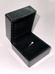 Коробочка для кольца с подсветкой Weeding Marry Me, галактический черный - Футляр шкатулка для предложения или свадьбы (700196) - изображение 1