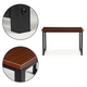 Biurko komputerowe ModernHome by Multistore stolik gamingowe szkolne PWDNZ-303 (5903769972807) - obraz 2