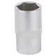 Насадка шестигранна коротка 1/2" 16мм CrV mid SIGMA (6071161) - зображення 2