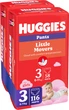 Подгузники-трусики Huggies Little Movers/Pants 3 M-Pack 6-11 кг для девочек 116 шт (5029054568033) - изображение 2