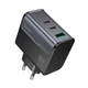 Мережевий зарядний пристрій HOCO CS75A Star Speed charger 70W Black - изображение 1