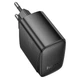 Адаптер мережевий HOCO Bright PD charger CS63A |1USB/1Type-C, 65W/3A| Колір Black - изображение 3
