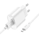 Мережевий зарядний пристрій Hoco C109A Fighter single port charger Micro USB cable 10.5W White - изображение 6